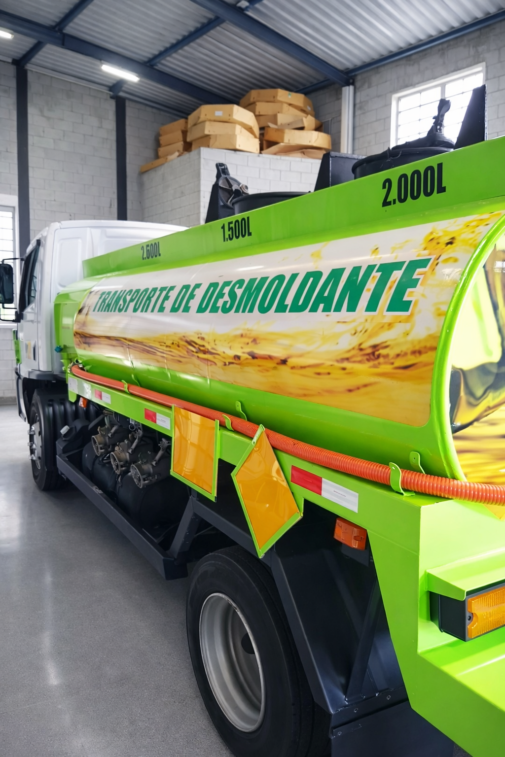 caminhão transporte de desmoldante quality jundiaí