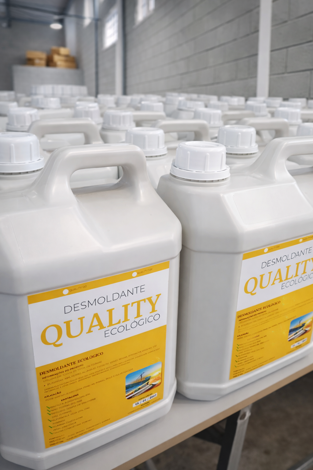 galões desmoldante quality ecológico produto embalagem jundiaí